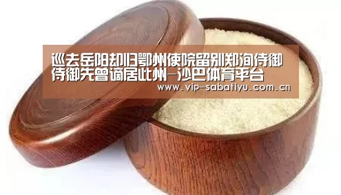 巡去岳阳却归鄂州使院留别郑洵侍御侍御先曾谪居此州-沙巴体育平台(图3) 沙巴体育官网