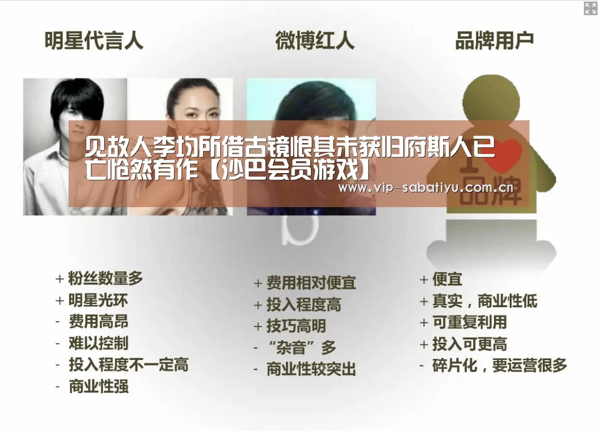 见故人李均所借古镜恨其未获归府斯人已亡怆然有作【沙巴会员游戏】(图1) 沙巴体育平台
