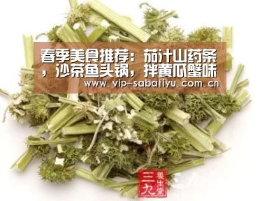 春季美食推荐:茄汁山药条,沙茶鱼头锅,拌黄瓜蟹味菇的做法“沙巴体育官网”(图4) 沙巴体育官网